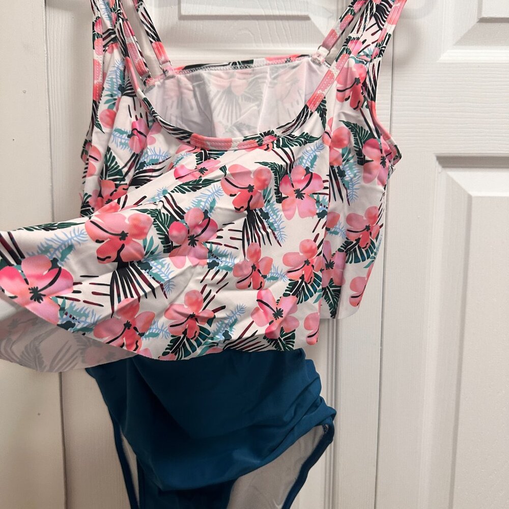 (BUY 2 GET 1 FREE )Women Bikini Set Tank Top High Waist Bottom - Picture 8 of 16